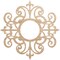 Ekena Millwork Dijon Wood Fretwork Pierced Ceiling Medallion, Alder, 26"OD x 8 1/2"ID x 1/4"T CMWP26X26X0250DIAL - alternate 1